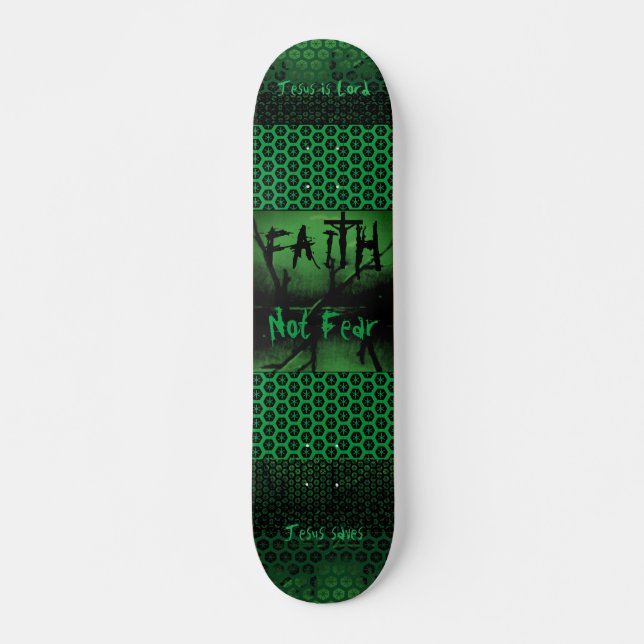 Faith Jesus Skateboard Deck (Front)