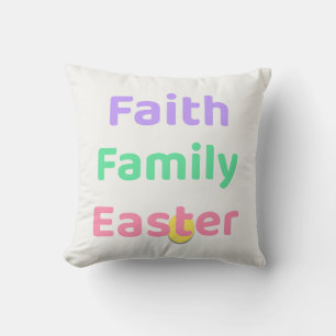Faith & Joy Easter Pillow – Faith Family Easter