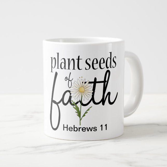 Faith - Jumbo Mug (Front Right)