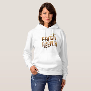 Faith Keeper - Christian Women's Hooded Sweatshirt
