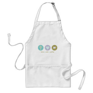 Faith Love Coffee Standard Apron