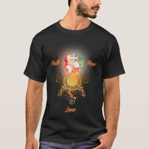 Faith Love God Lord Hope Jesus Religion Christ Chr T-Shirt