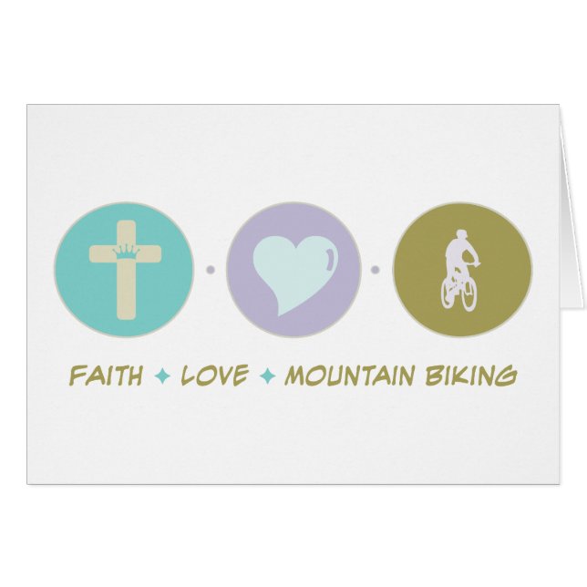 Faith Love Mountain Biking (Front Horizontal)