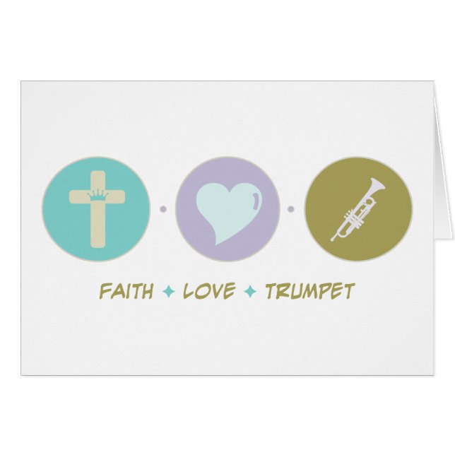 Faith Love Trumpet (Front Horizontal)