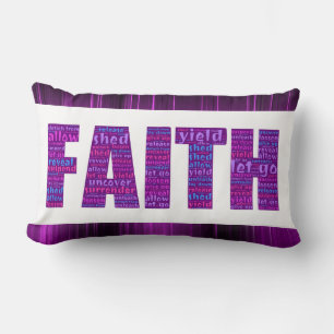 Faith lumbar pillow