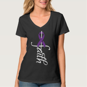 Faith Lupus Disease Support   Ribbon Lupus Awarene T-Shirt