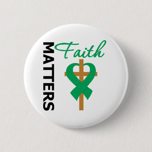 Faith Matters Liver Cancer 6 Cm Round Badge