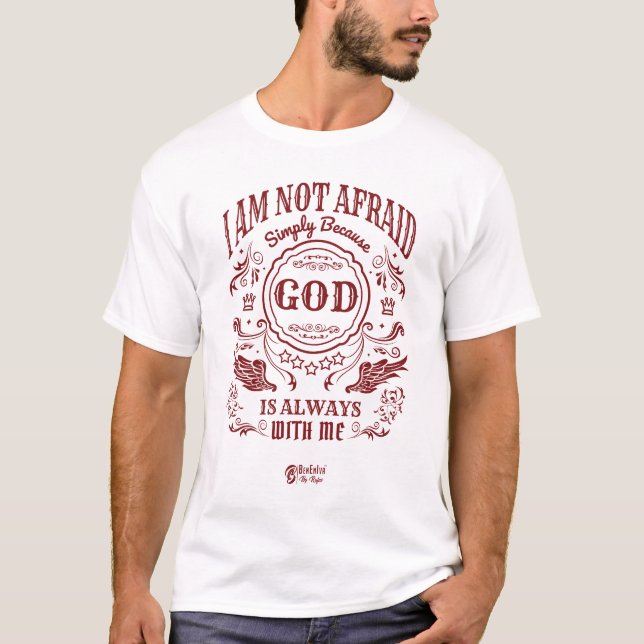 Faith Men White  T-Shirt (Front)