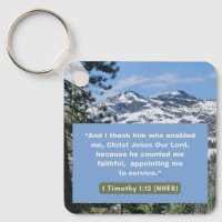 Faith Message - Bible Verse - 1 Timothy 1-12 -