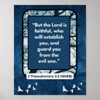 Faith Message - Bible Verse - 2 Thessalonians 3-3