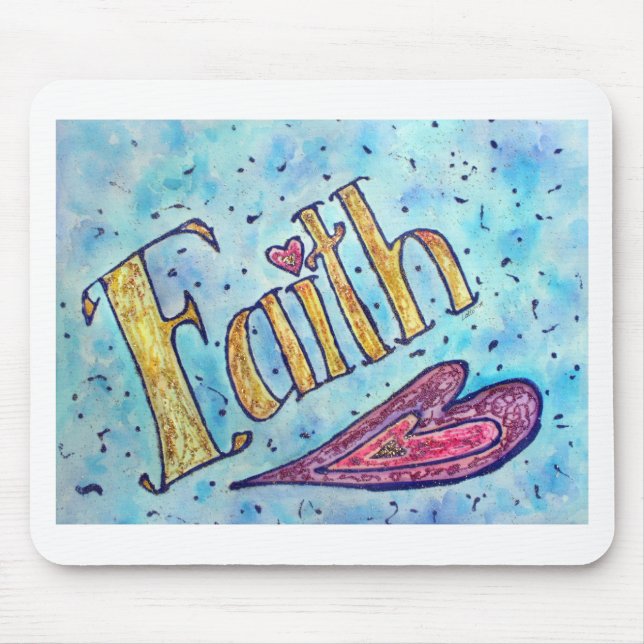 Faith Mouse Pad (Front)