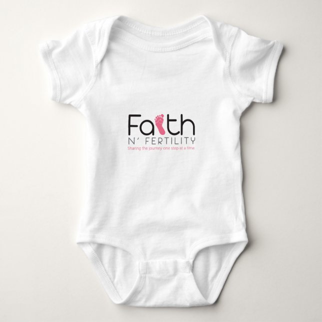 Faith N Fertility Baby Bodysuit (Front)