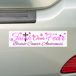 Faith Over Fear Bumper Sticker