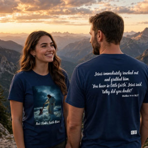 "Faith Over Fear" Christian T-shirt. T-Shirt