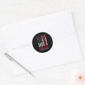 Faith Over Fear Classic Round Sticker (Envelope)