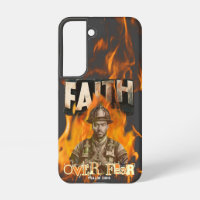 Faith Over Fear Firefighter Christian