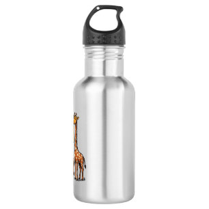 Faith Over Fear Giraffe Vintage Christian Shirt_1 532 Ml Water Bottle