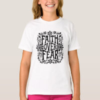 Faith over fear groovy Christian
