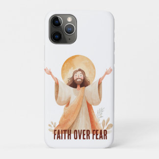 Faith Over Fear Jesus Christian T-Shirt Case-Mate iPhone Case