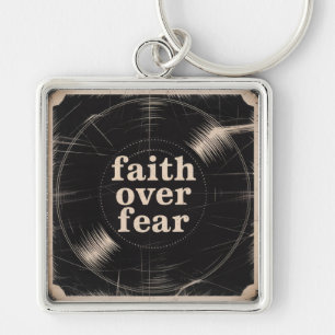 Faith Over Fear Key Ring