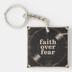 Faith Over Fear Key Ring