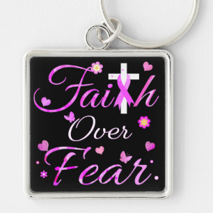 Faith Over Fear Key Ring