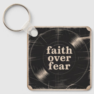 Faith Over Fear Key Ring