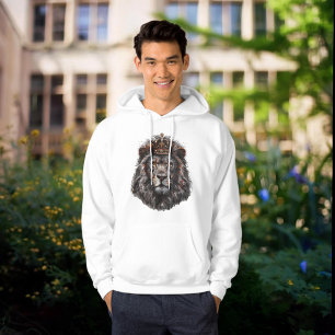 Faith Over Fear King Lion Hoodie