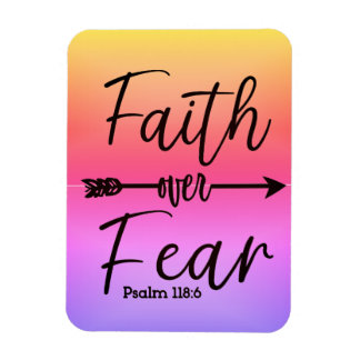 Faith over Fear magnet