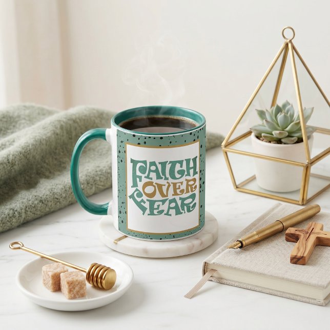 Faith over Fear Mug (Creator Uploaded)
