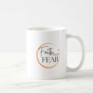 Faith Over Fear Mug – Inspirational Christian Coff
