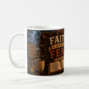 Faith Over Fear (option 2) Coffee Mug
