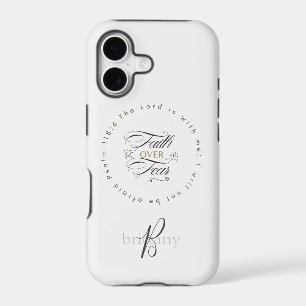 Faith Over Fear Personalised Motivational