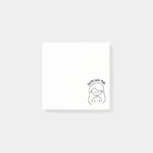 Faith Over Fear - Positive Reminder Post-it Notes