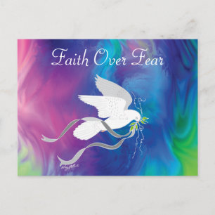 Faith Over Fear Postcard