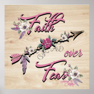 Faith Over Fear Poster