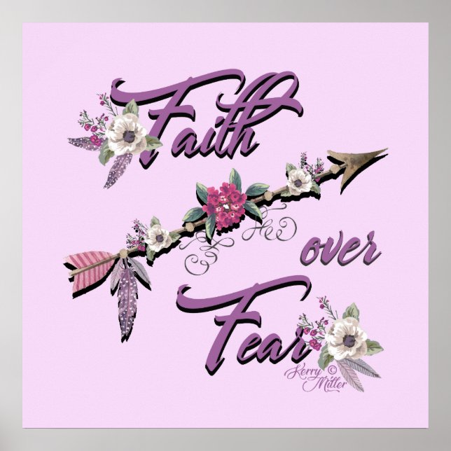 Faith Over Fear Poster (Front)