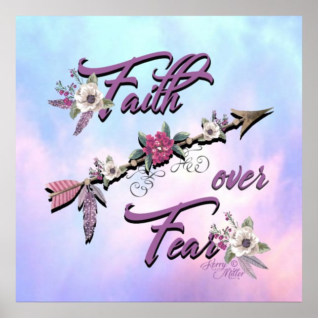 Faith Over Fear Poster (Front)