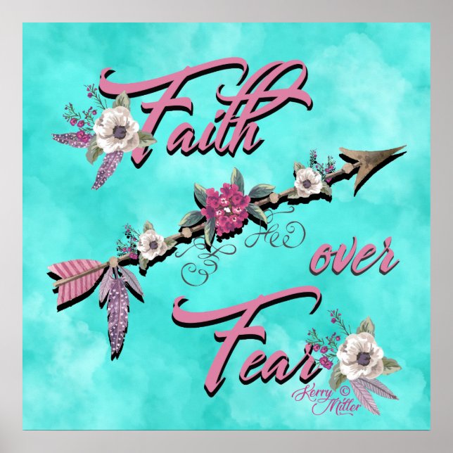 Faith Over Fear Poster (Front)