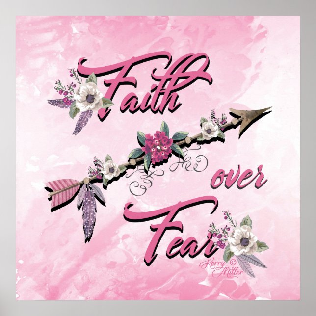 Faith Over Fear Poster (Front)