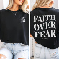Faith Over Fear | Psalm 27:1 Christian Aesthetic