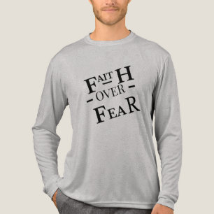Faith Over Fear – Saved by Grace Christian Shirt
