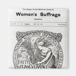 Faith, Perseverance, Patience, 1911 Magnet