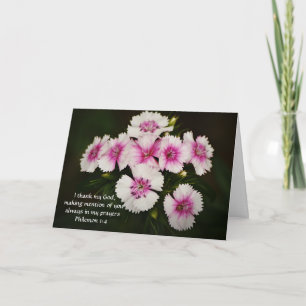 Faith Philemon 1:4 Thank You Card