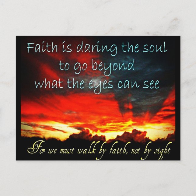 Faith Postcard (Front)