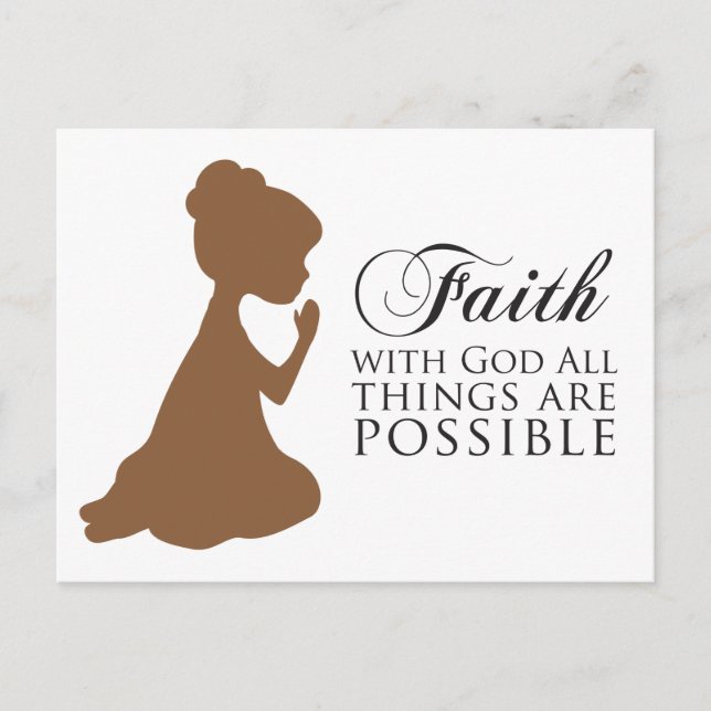 Faith Postcard (Front)