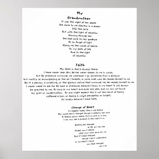 Faith Poster (Front)