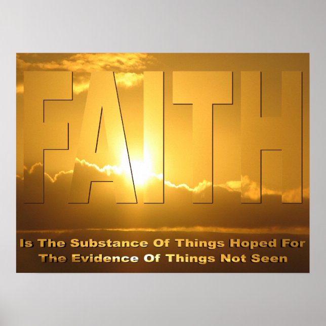 Faith Poster (Front)