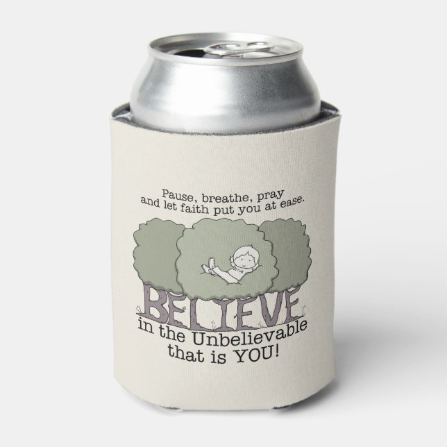 Faith Put You at Ease Can Cooler (Can Front)