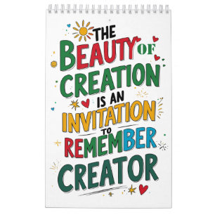 Faith & Reflection – Inspirational Creation Calendar